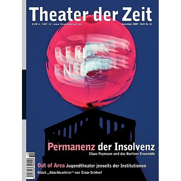 Theater der Zeit - 12 - Theater der Zeit - 01. Dezember 2009, Lena Schneider, Josef Bierbichler