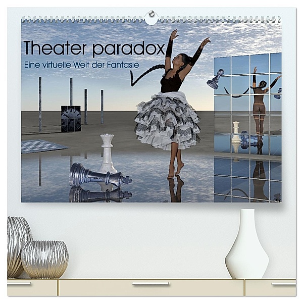 Theater paradox (hochwertiger Premium Wandkalender 2025 DIN A2 quer), Kunstdruck in Hochglanz, Calvendo, Herbert Reinecke