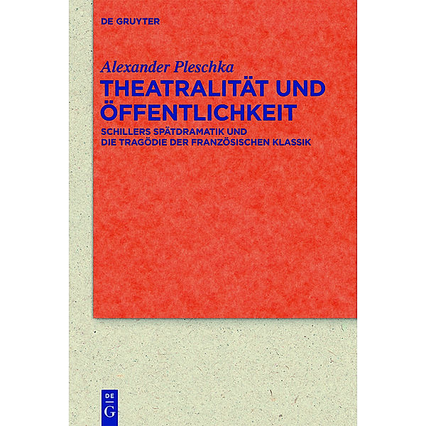 Theatralität und Öffentlichkeit, Alexander Pleschka