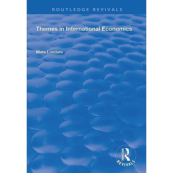 Themes in International Economics, Mats Lundahl