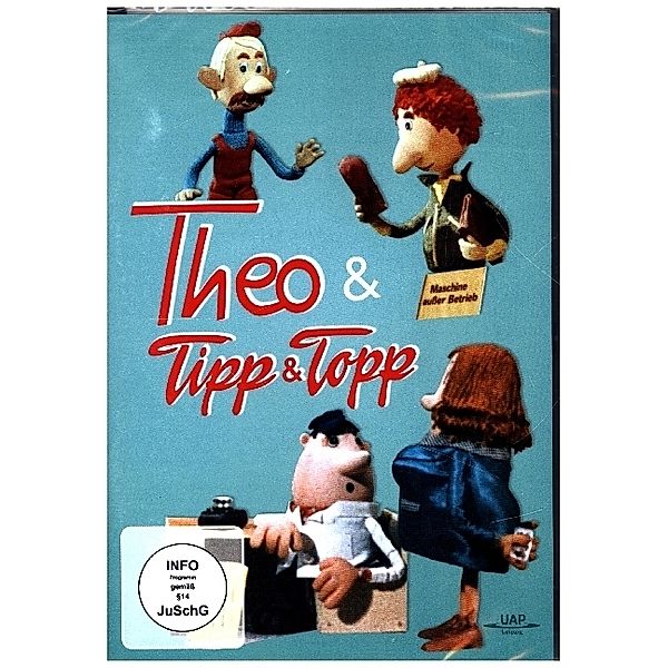 Theo & Tipp und Topp - Zeichentrick der DDR,1 DVD