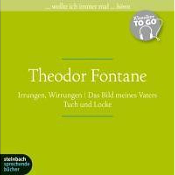 Theodor Fontane. Drei ausgewählte Werke, 7 Audio-CD, Theodor Fontane