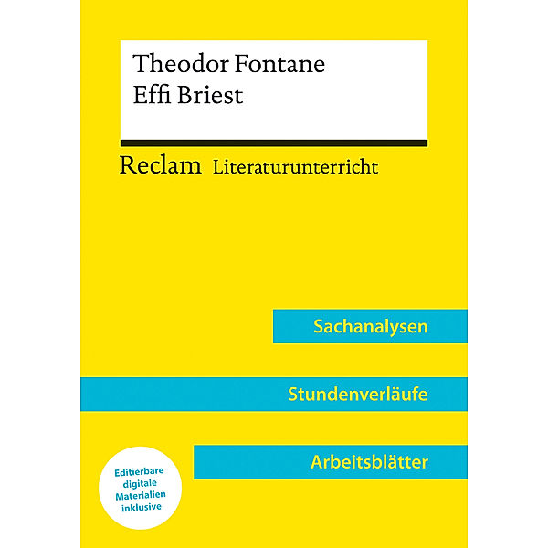 Theodor Fontane: Effi Briest (Lehrerband) | Mit Downloadpaket (Unterrichtsmaterialien), Joachim Hagner
