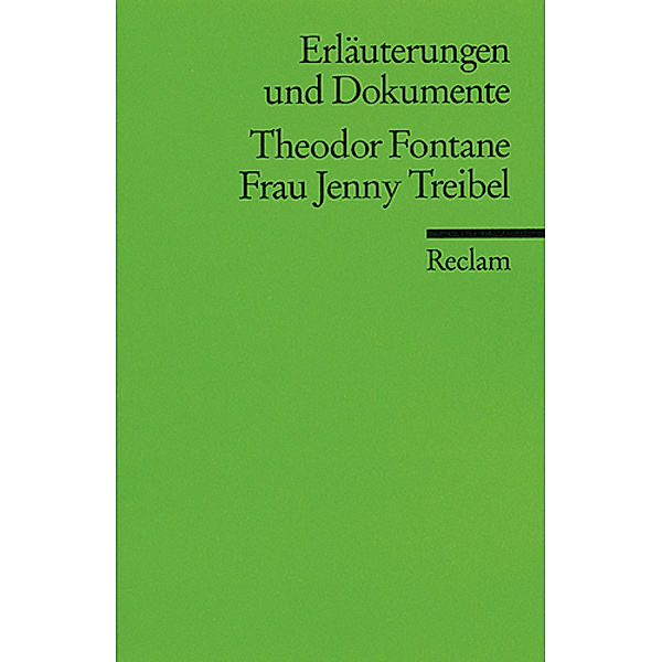 Theodor Fontane 'Frau Jenny Treibel', Theodor Fontane