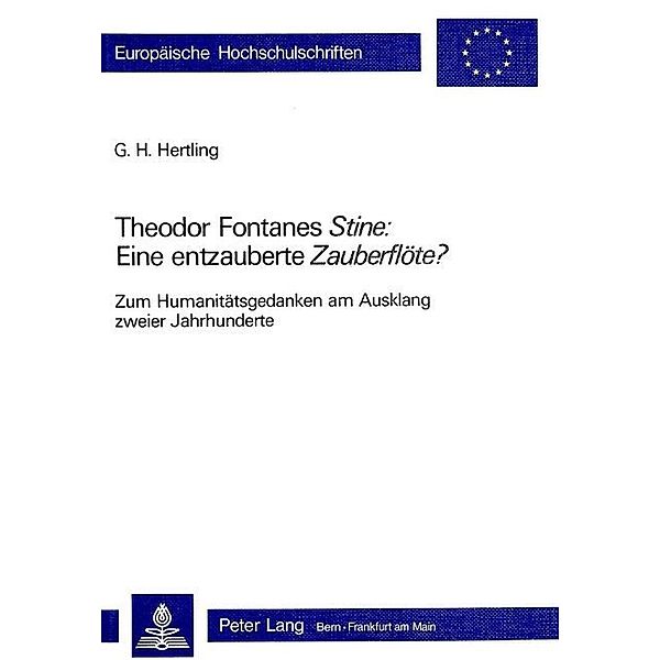 Theodor Fontanes Stine: Eine Entzauberte Zauberflöte?, G. H. Hertling