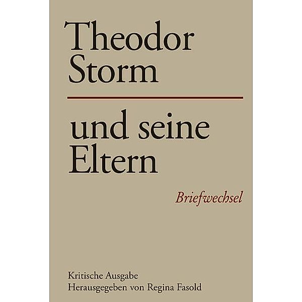 Theodor Storm und seine Eltern, 2 Teile
