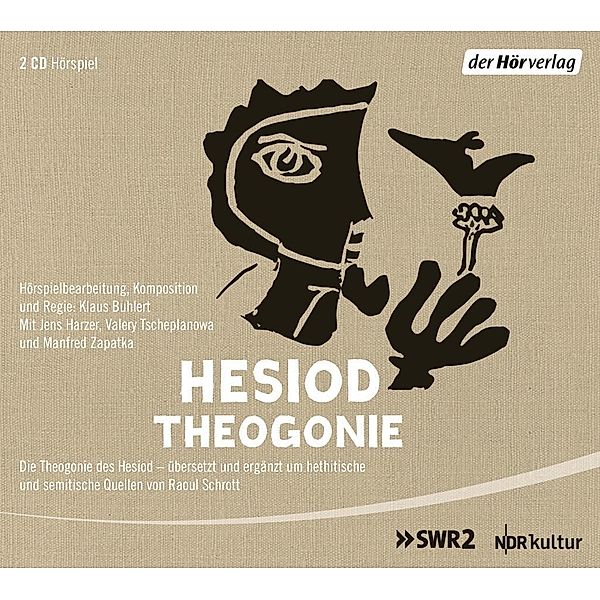 Theogonie, 2 Audio-CDs, Hesiod