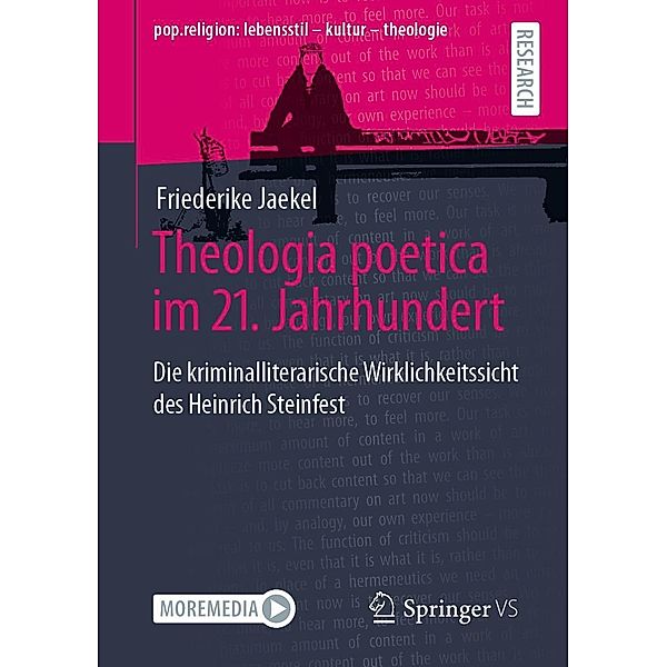 Theologia poetica im 21. Jahrhundert / pop.religion: lebensstil - kultur - theologie, Friederike Jaekel