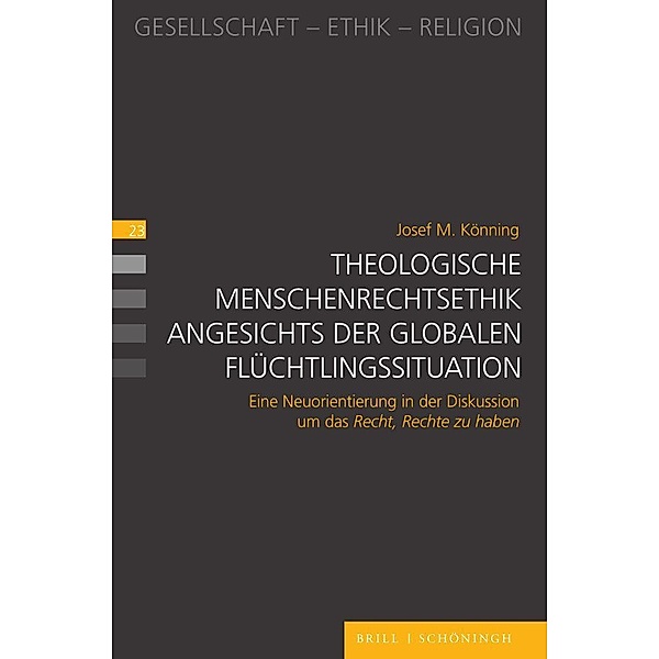 Theologische Menschenrechtsethik angesichts der globalen Flüchtlingssituation, Josef M. Könning
