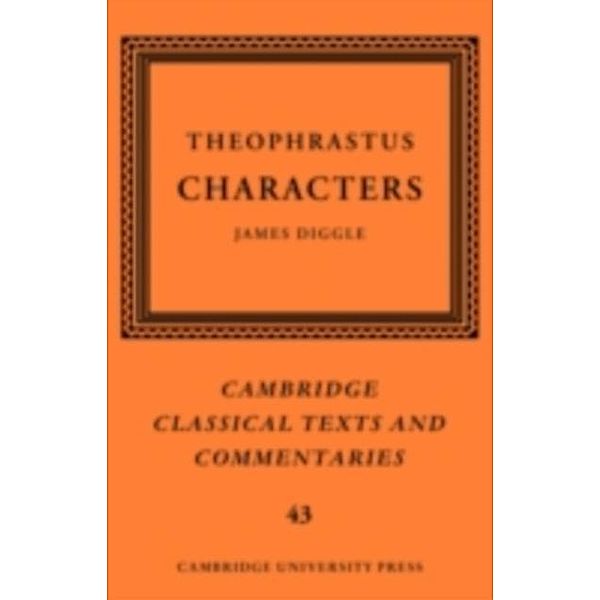 Theophrastus: Characters, Theophrastus