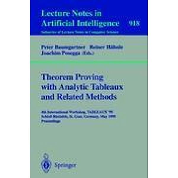 Theorem Proving with Analytic Tableaux and Related Methods