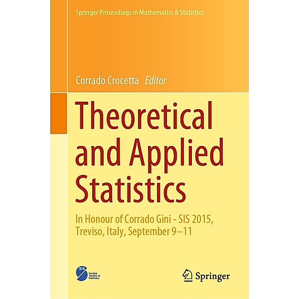 Theoretical and Applied Statistics / Springer Proceedings in Mathematics & Statistics Bd.274