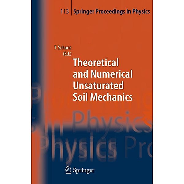 Theoretical and Numerical Unsaturated Soil Mechanics