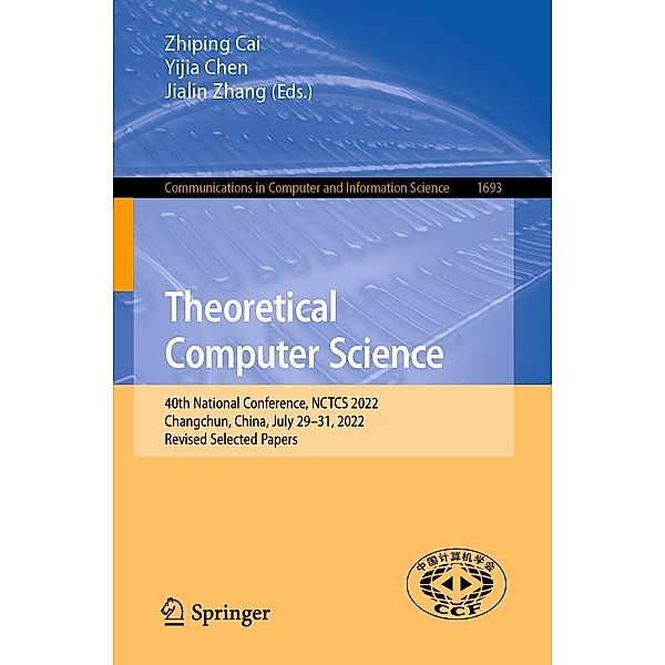 Theoretical Computer Science / Communications in Computer and Information Science Bd.1693