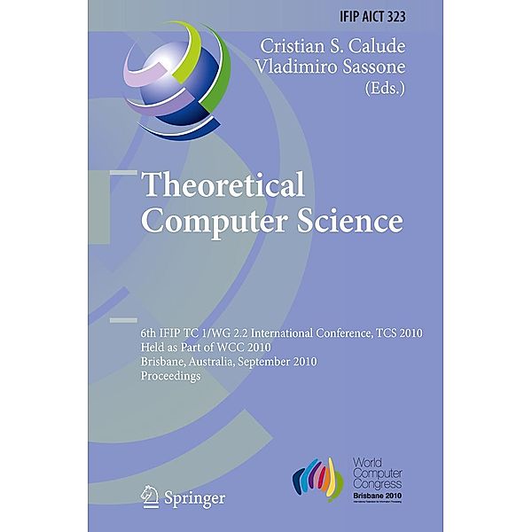 Theoretical Computer Science / IFIP Advances in Information and Communication Technology Bd.323