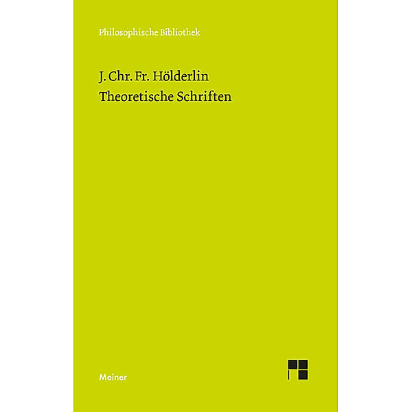 Theoretische Schriften, Friedrich Hölderlin