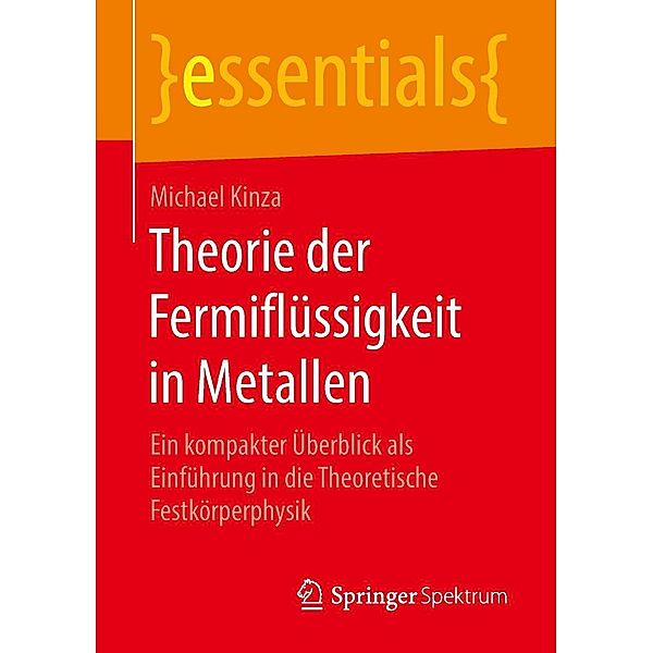 Theorie der Fermiflüssigkeit in Metallen / essentials, Michael Kinza