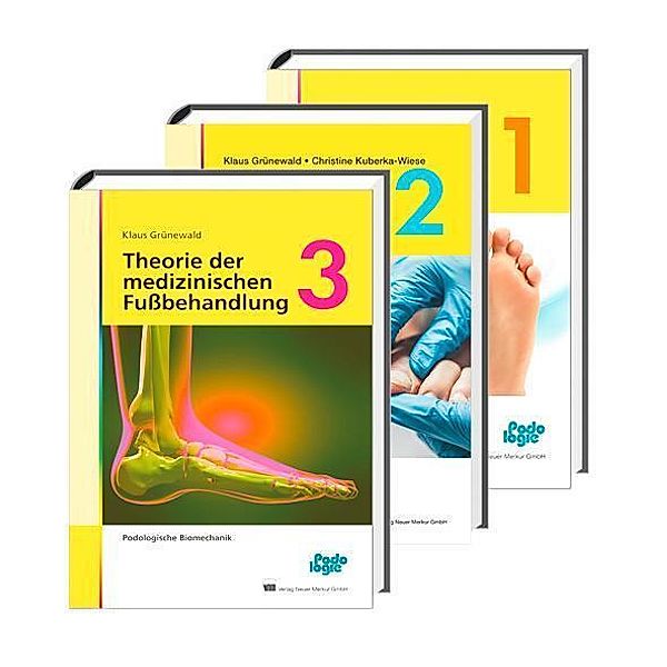 Theorie der medizinischen Fußbehandlung, 3 Bde., Klaus Grünewald