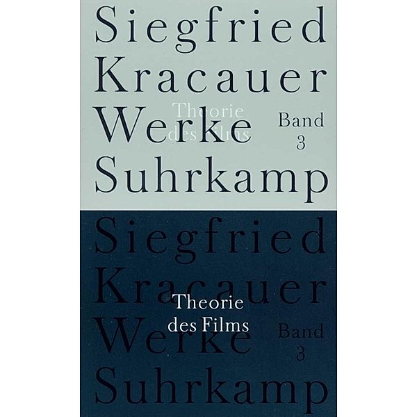 Theorie des Films, Siegfried Kracauer