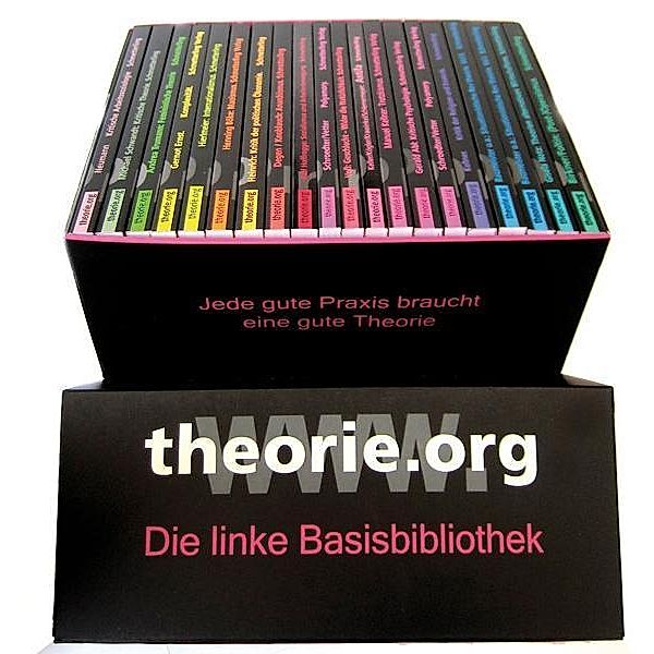 theorie.org -- Die ersten zwanzig Bände in Geschenk-Kassette, Gerald Abl, Biene Baumeister, Michael Heinrich, Andrea Trumann