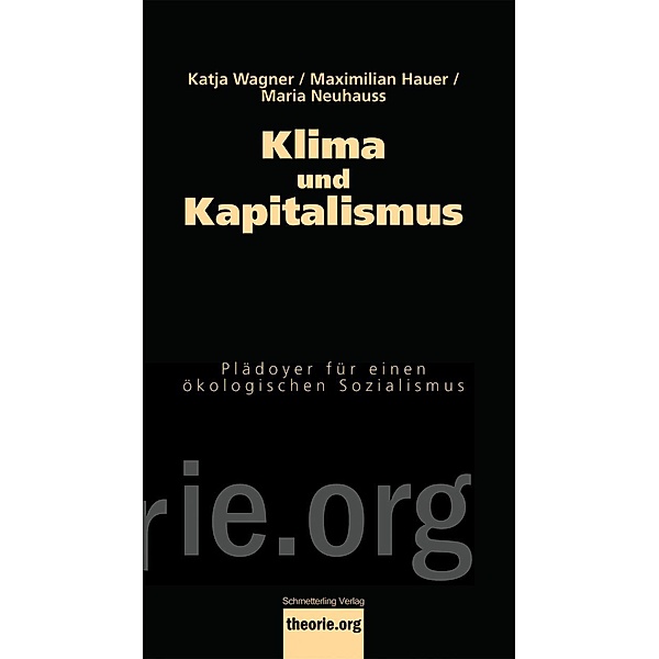theorie.org / Klima und Kapitalismus, Katja Wagner, Maximilian Hauer, Maria Neuhauss