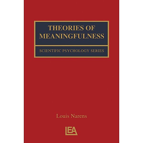 Theories of Meaningfulness, Louis Narens