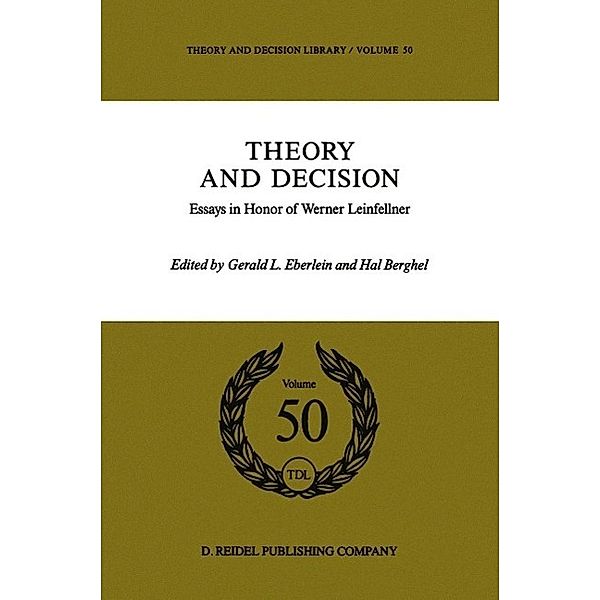 Theory and Decision / Theory and Decision Library Bd.50