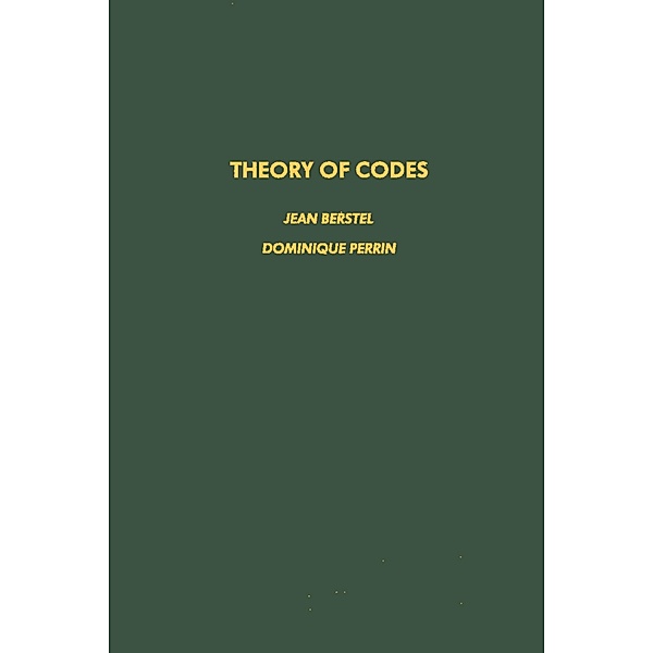 Theory of Codes