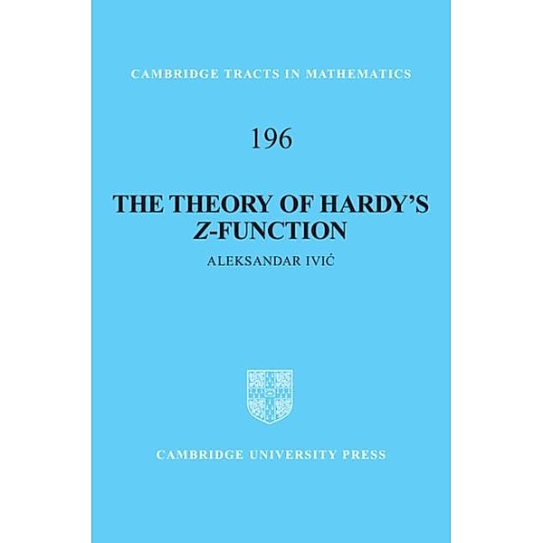 Theory of Hardy's Z-Function, Aleksandar Ivic