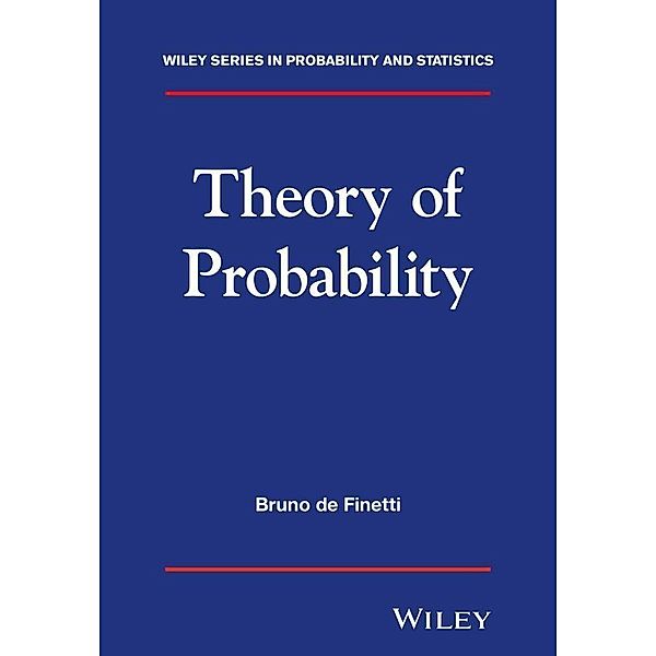 Theory of Probability, Bruno De Finetti