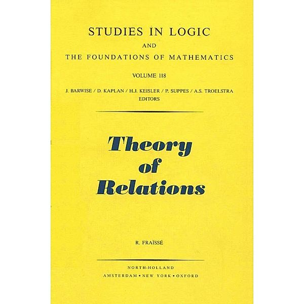 Theory of Relations, R. Fraïssé