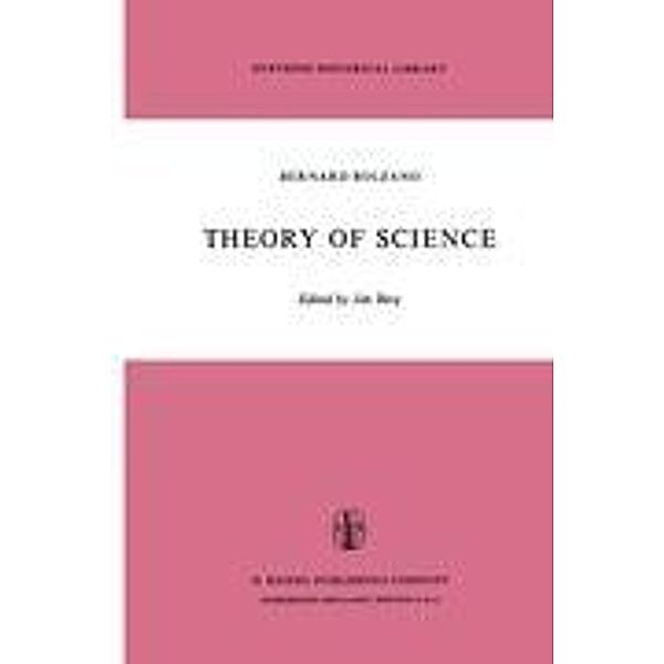Theory of Science, B. Bolzano