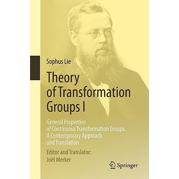 Theory of Transformation Groups I, Sophus Lie