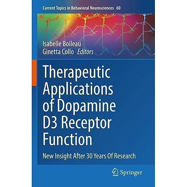 Therapeutic Applications of Dopamine D3 Receptor Function