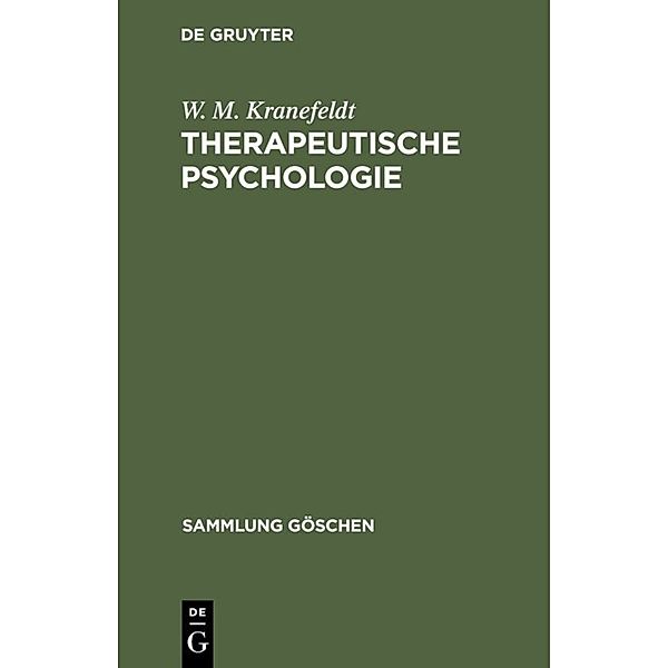 Therapeutische Psychologie, W. M. Kranefeldt