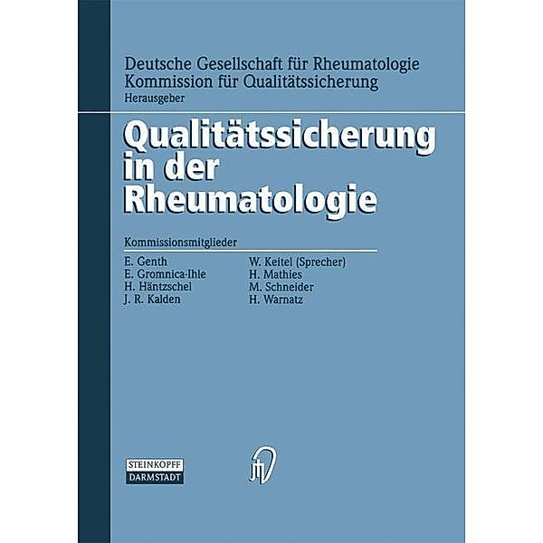 Therapie I / Qualitätssicherung in der Rheumatologie Bd.2, Kenneth A. Loparo