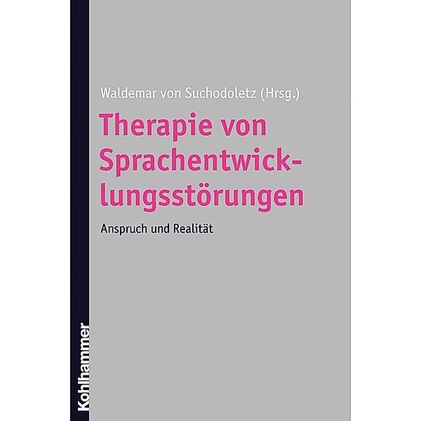 Therapie von Sprachentwicklungsstörungen