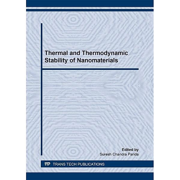 Thermal and Thermodynamic Stability of Nanomaterials