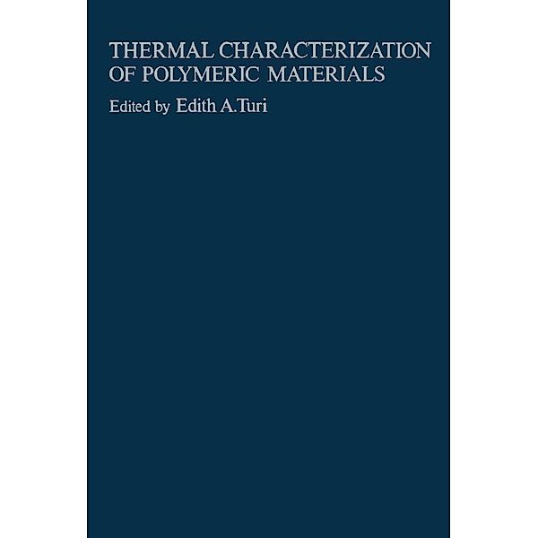 Thermal Characterization of Polymeric Materials