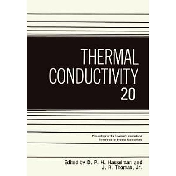 Thermal Conductivity 20, J. R. Thomas, D. P. H. Hasselman