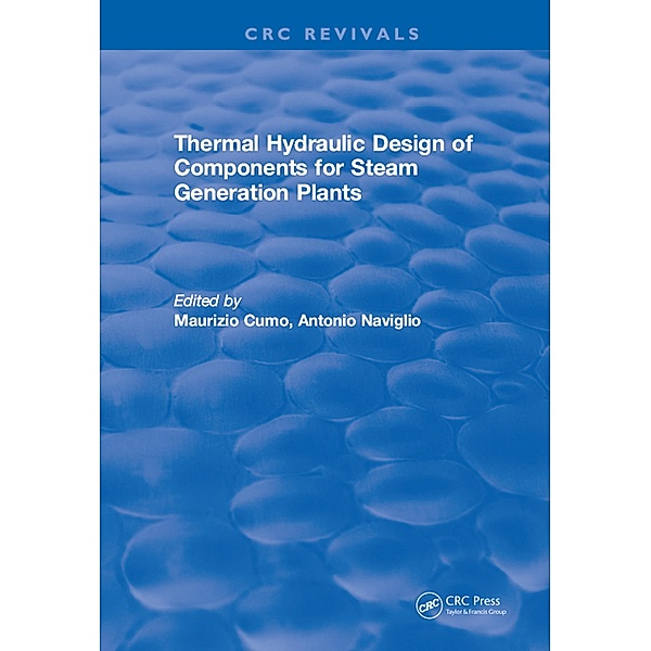 Thermal Hydraulic Design of Components for Steam Generation Plants, Maurizio Cumo