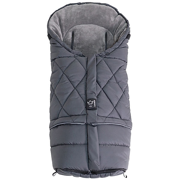 Kaiser Naturfelle Thermo-Fußsack MOONY 2 in 1 in anthracite