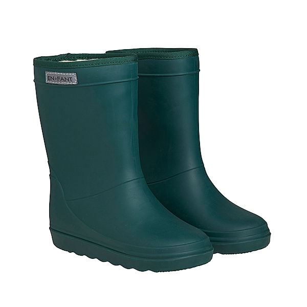 EN FANT Thermo-Gummistiefel SOLID UNI in ponderose pine