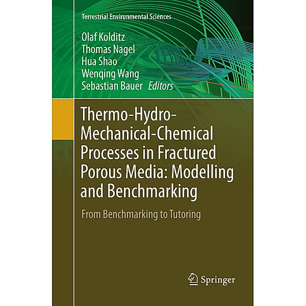 Thermo-Hydro-Mechanical-Chemical Processes in Fractured Porous Media: Modelling and Benchmarking