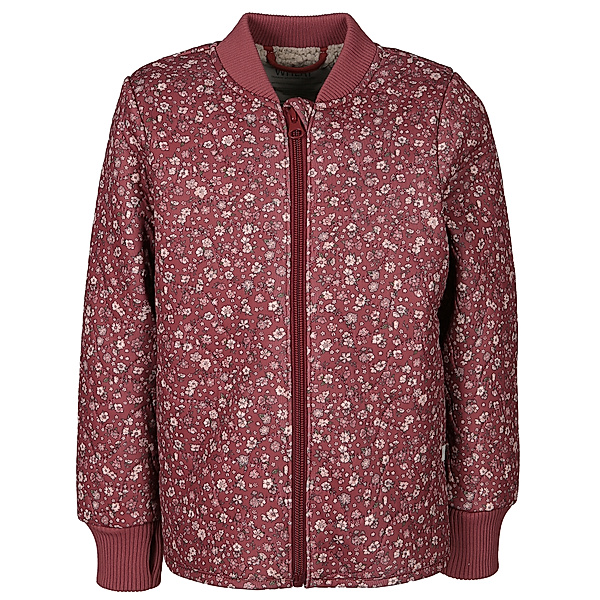 Wheat Thermo-Jacke BENNI FLOWERS in red