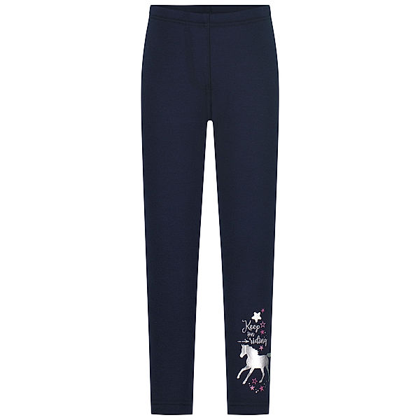 Salt & Pepper Thermo-Leggings KEEP ON RIDING in navy