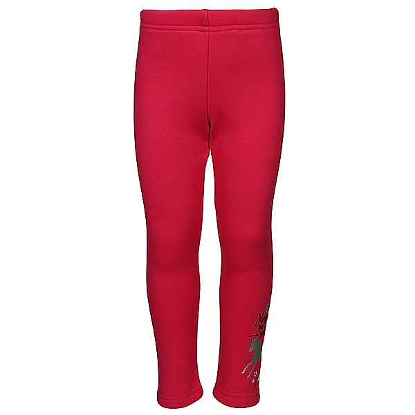 Salt & Pepper Thermo-Leggings KEEP ON RIDING in raspberry
