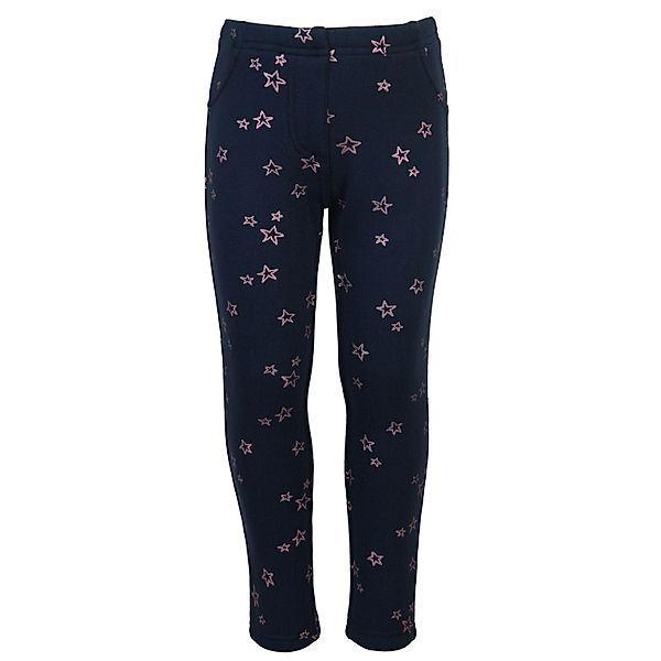 Salt & Pepper Thermo-Leggings STERNE AOP in navy