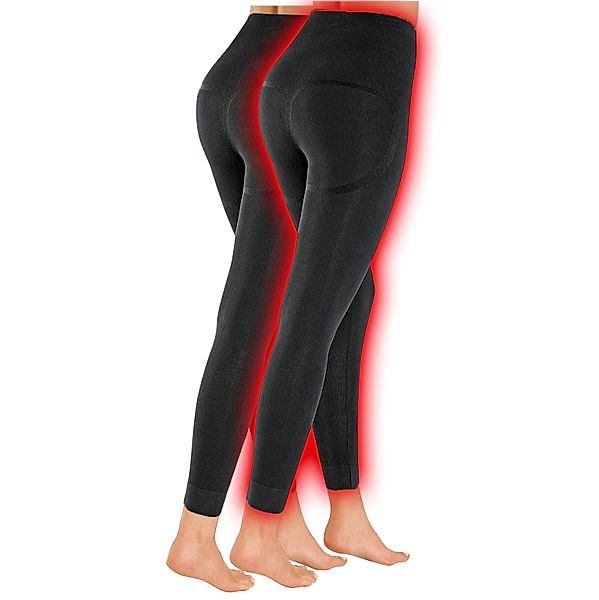 Smarttex Thermo-Leggins, 2er-Set (Grösse: XXL/3XL)