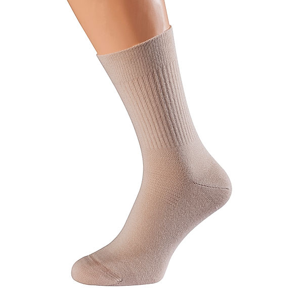 Thermo-Schichtsocken, beige (Grösse: 40-42)